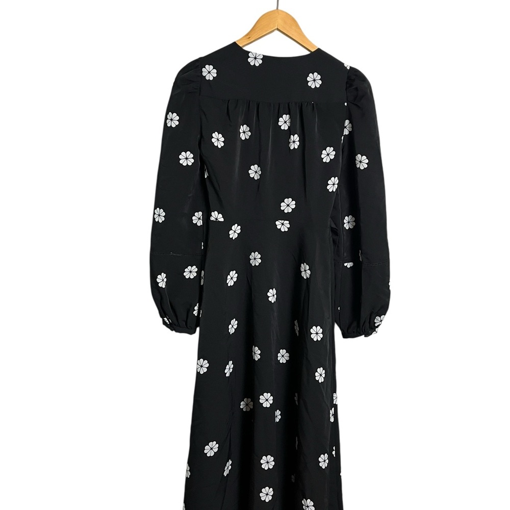 Kate Spade Clover Toss Wrap Dress Size 2 - Picture 5 of 7